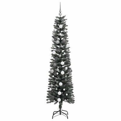 Albero di Natale artificiale con 300 LED Verde 58 x 58 x 210 cm