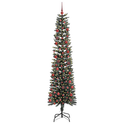 Albero di Natale artificiale con 300 LED Verde 58 x 58 x 210 cm