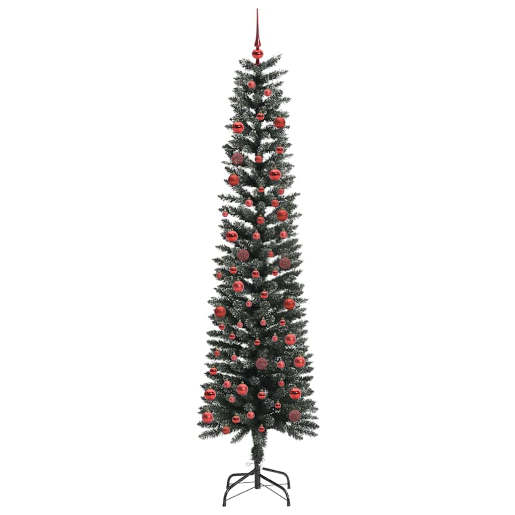 Albero di Natale artificiale con 300 LED Verde 58 x 58 x 210 cm