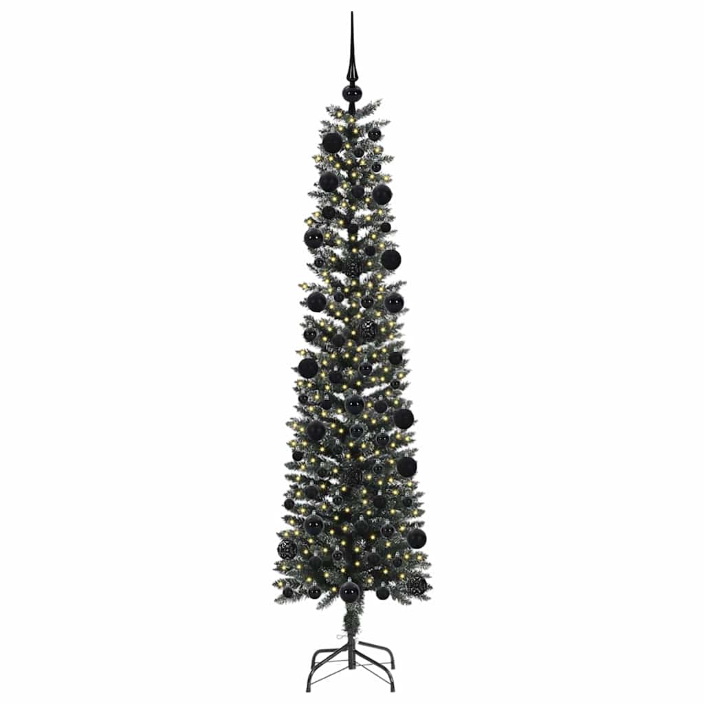 Albero di Natale artificiale con 300 LED Verde 58 x 58 x 210 cm