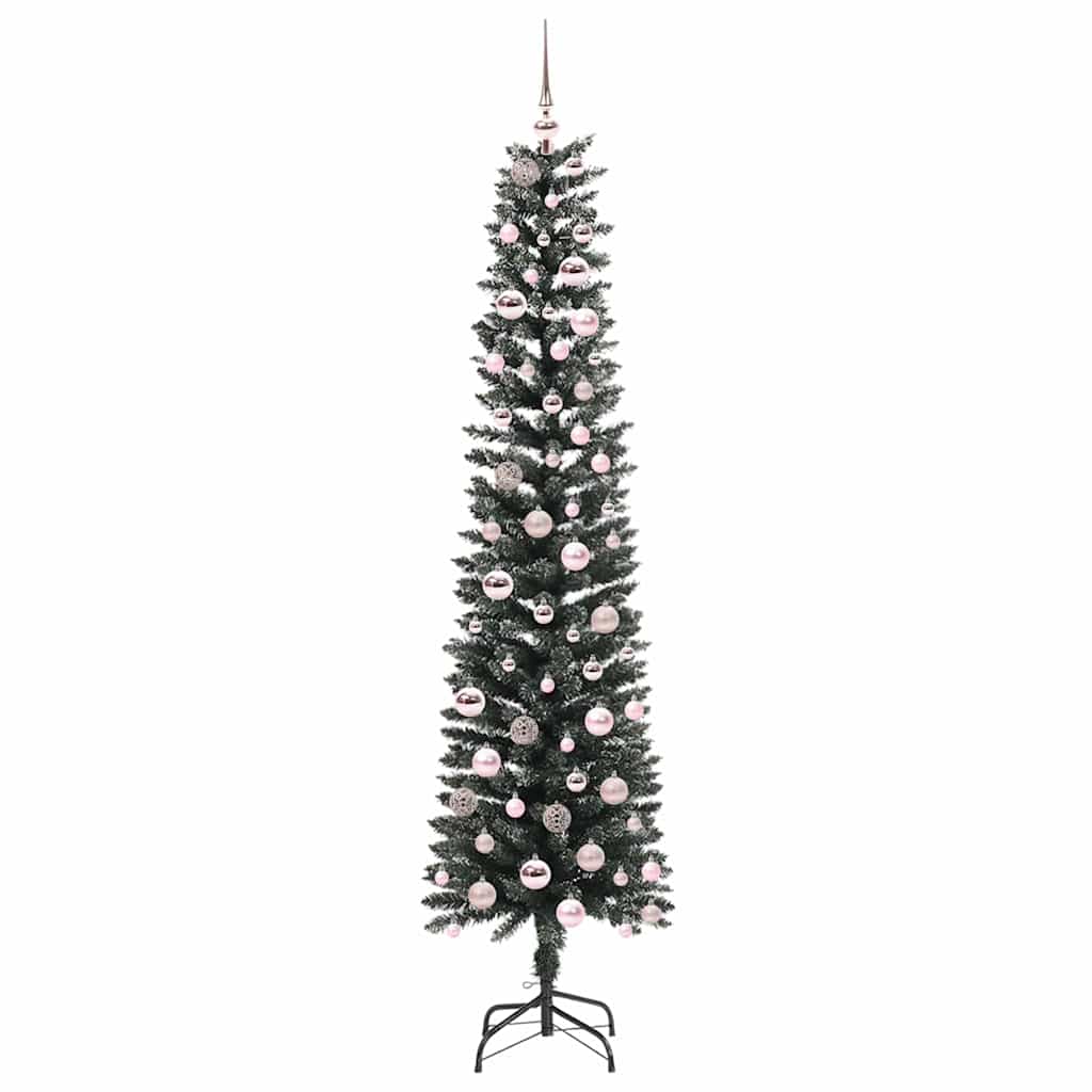 Albero di Natale artificiale con 300 LED Verde 58 x 58 x 210 cm