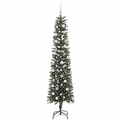 Albero di Natale artificiale con 300 LED Verde 58 x 58 x 210 cm