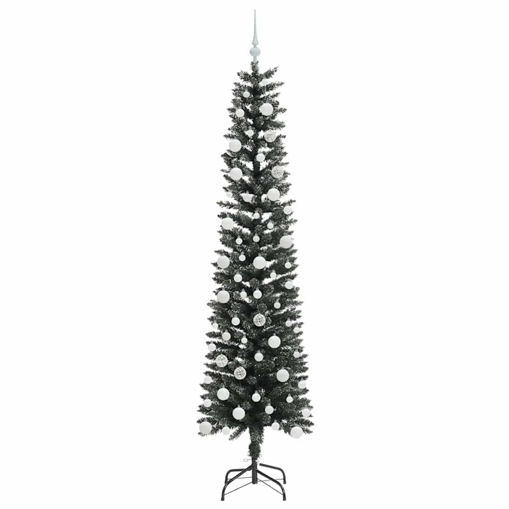 Albero di Natale artificiale con 300 LED Verde 58 x 58 x 210 cm