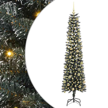Albero di Natale artificiale con 300 LED Verde 58 x 58 x 210 cm