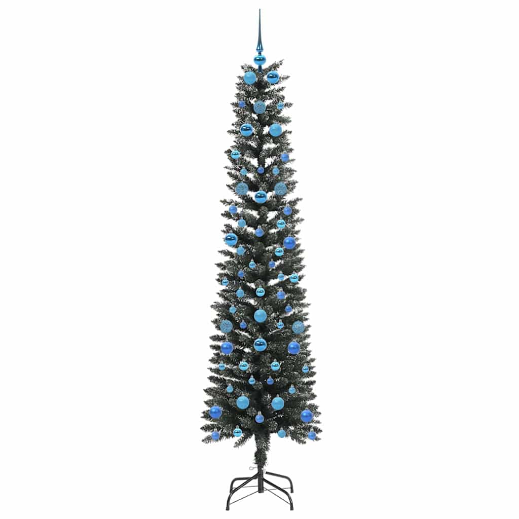 Albero di Natale artificiale con 300 LED Verde 58 x 58 x 210 cm