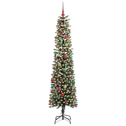 Albero di Natale artificiale con 300 LED Verde 58 x 58 x 210 cm