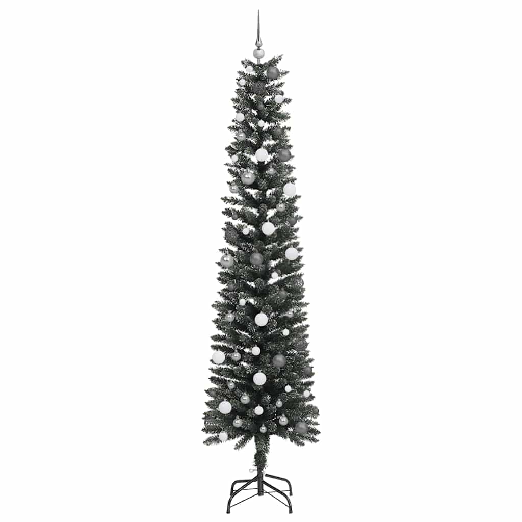 Albero di Natale artificiale con 300 LED Verde 58 x 58 x 240 cm