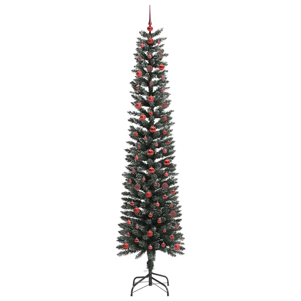 Albero di Natale artificiale con 300 LED Verde 58 x 58 x 240 cm