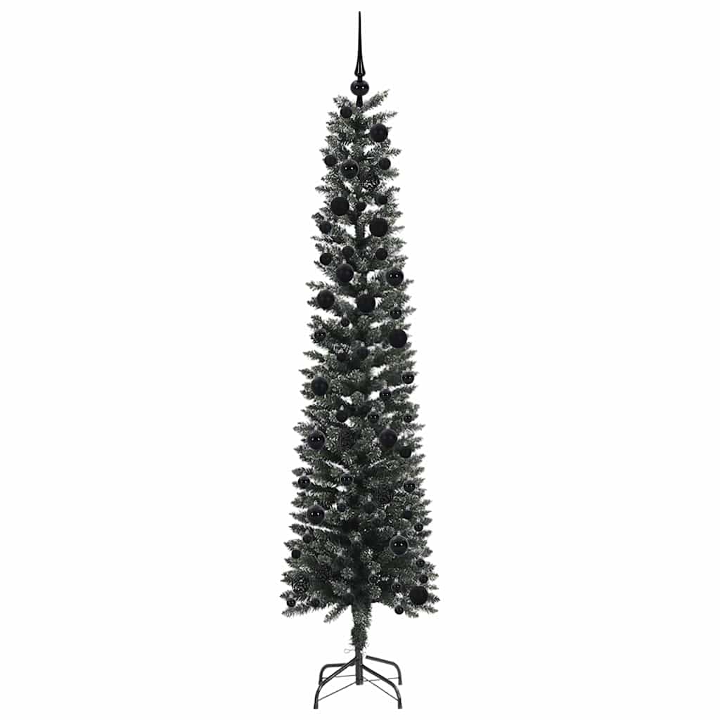 Albero di Natale artificiale con 300 LED Verde 58 x 58 x 240 cm