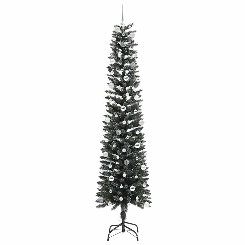 Albero di Natale artificiale con 300 LED Verde 58 x 58 x 240 cm