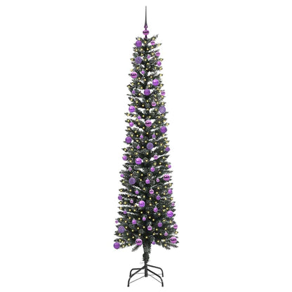 Albero di Natale artificiale con 300 LED Verde 58 x 58 x 240 cm