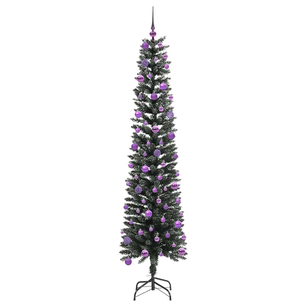 Albero di Natale artificiale con 300 LED Verde 58 x 58 x 240 cm