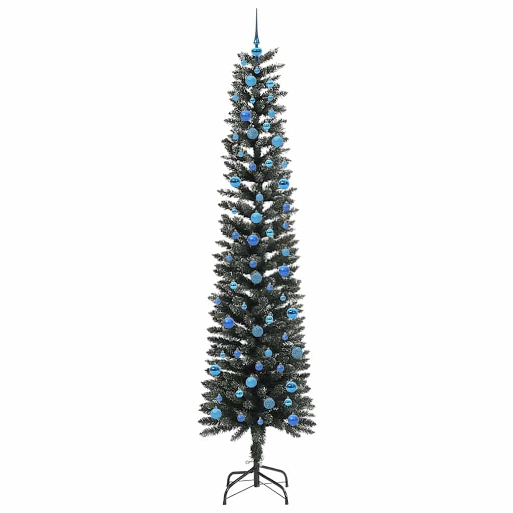 Albero di Natale artificiale con 300 LED Verde 58 x 58 x 240 cm