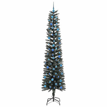 Albero di Natale artificiale con 300 LED Verde 58 x 58 x 240 cm