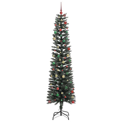 Albero di Natale artificiale con 300 LED Verde 58 x 58 x 240 cm