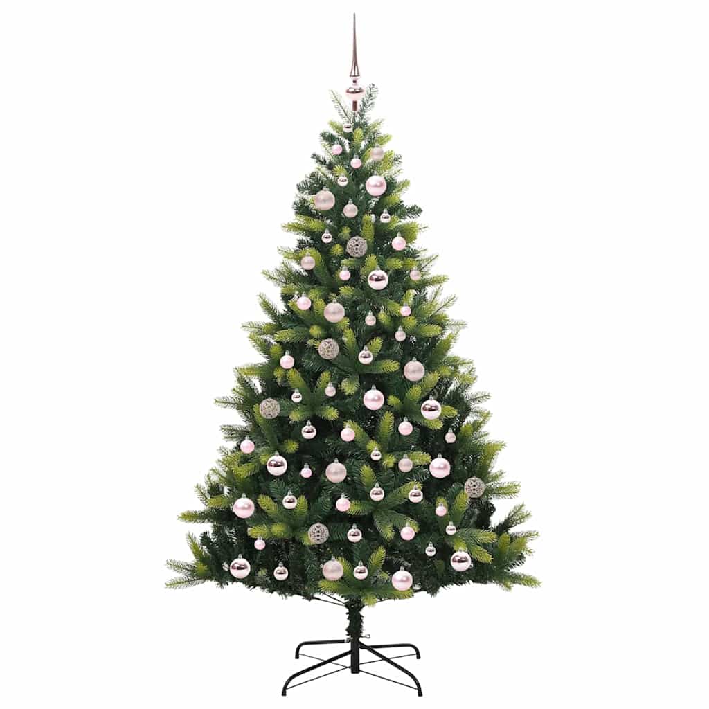 Albero di Natale Artificiale a Cerniera con 300 LED 180 cm