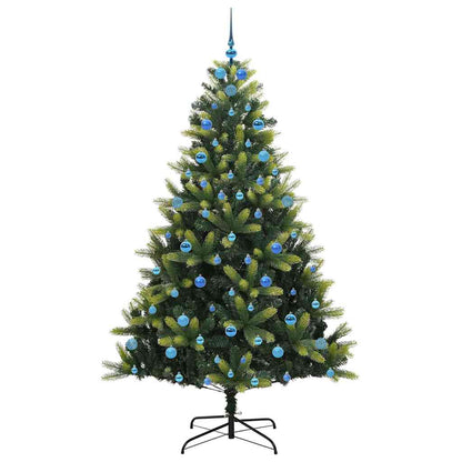 Albero di Natale Artificiale a Cerniera con 300 LED 210 cm