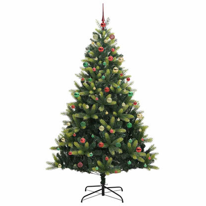 Albero di Natale Artificiale a Cerniera con 300 LED 210 cm