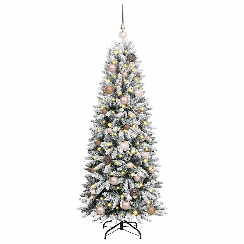 Albero di Natale artificiale Bianco 63 x 63 x 150 cm