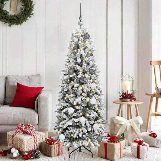 Albero di Natale artificiale Bianco 63 x 63 x 150 cm