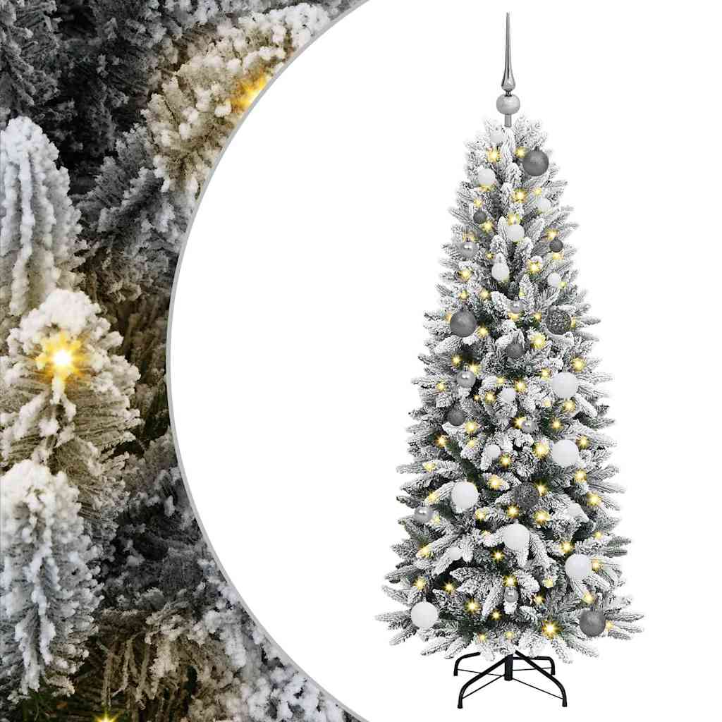 Albero di Natale artificiale Bianco 63 x 63 x 150 cm