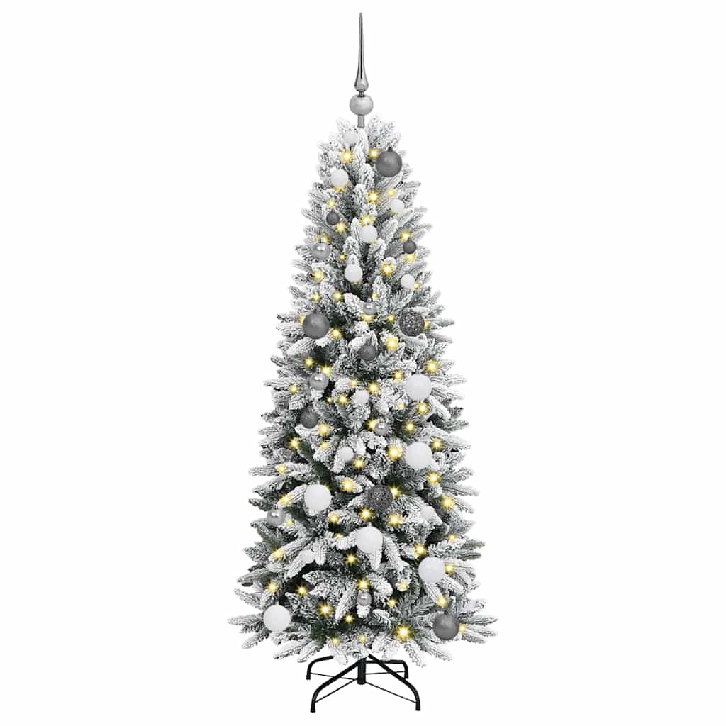 Albero di Natale artificiale Bianco 63 x 63 x 150 cm