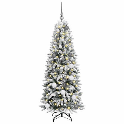 Albero di Natale artificiale Bianco 63 x 63 x 150 cm