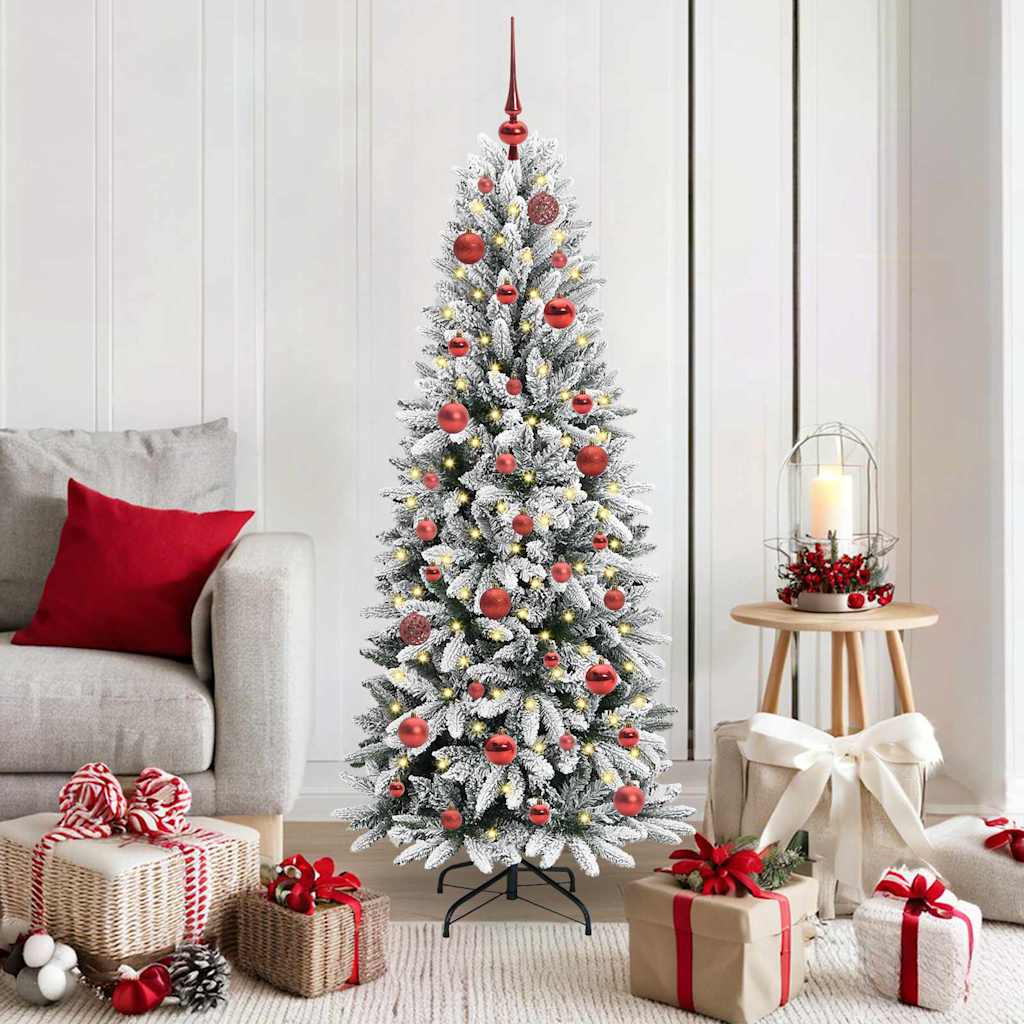Albero di Natale artificiale Bianco 63 x 63 x 150 cm
