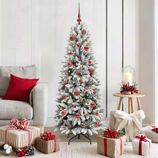 Albero di Natale artificiale Bianco 63 x 63 x 150 cm