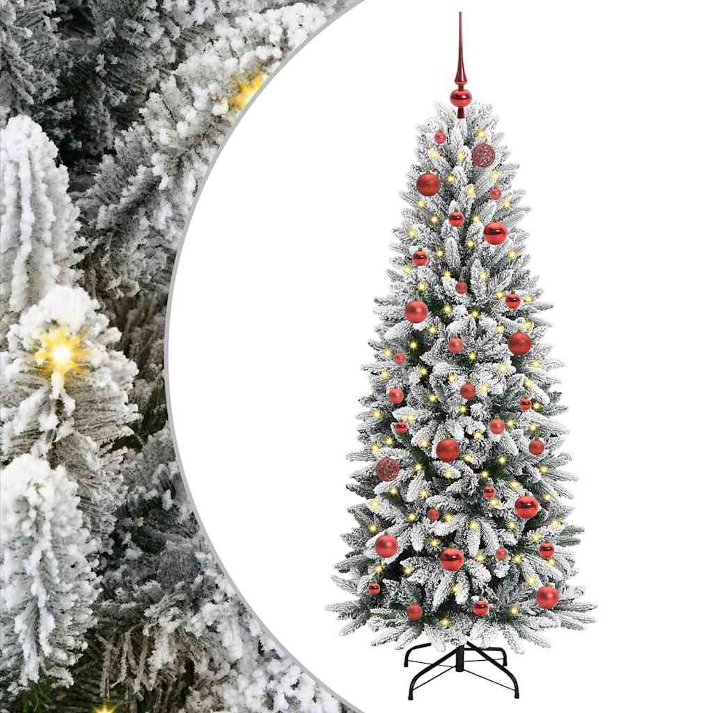 Albero di Natale artificiale Bianco 63 x 63 x 150 cm