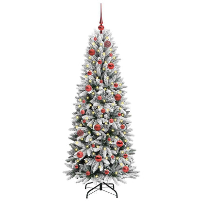Albero di Natale artificiale Bianco 63 x 63 x 150 cm
