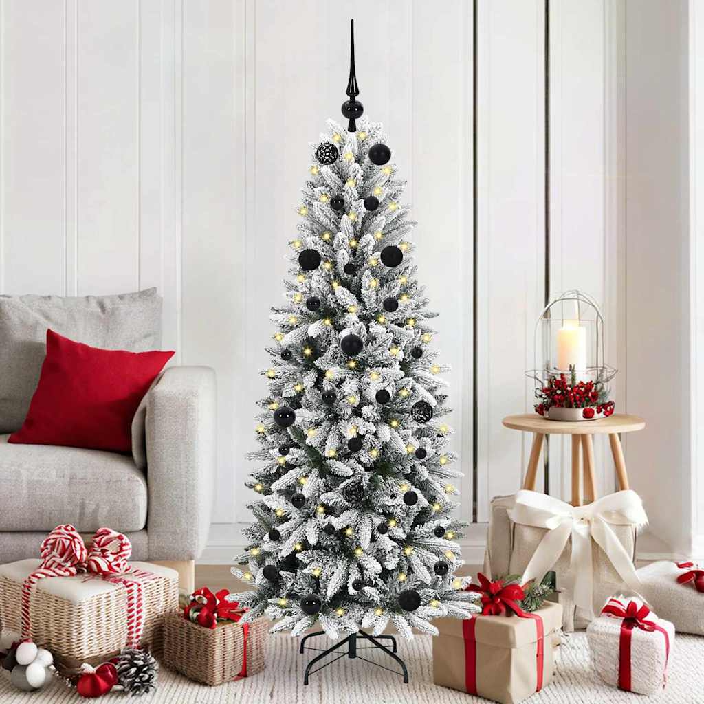 Albero di Natale artificiale Bianco 63 x 63 x 150 cm