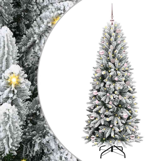 Albero di Natale artificiale Bianco 63 x 63 x 150 cm