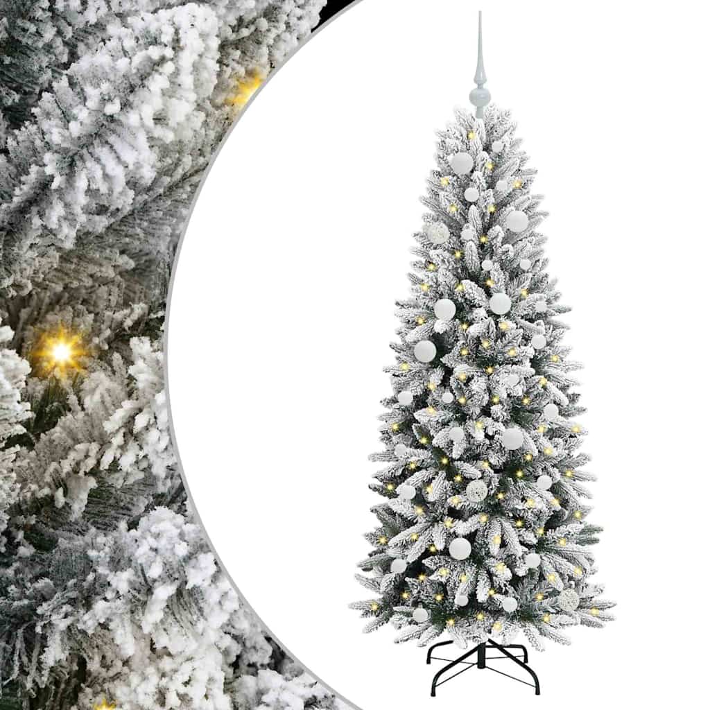 Albero di Natale artificiale Bianco 63 x 63 x 150 cm