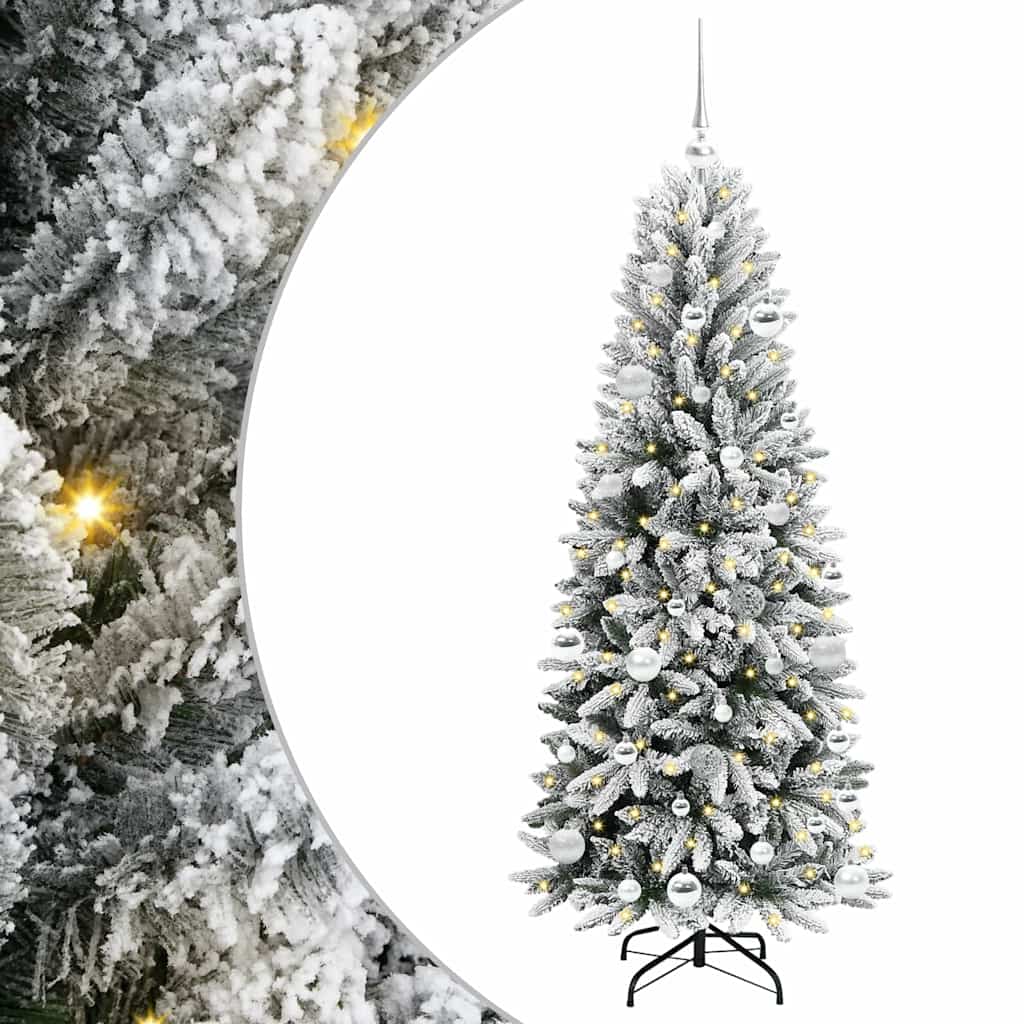 Albero di Natale artificiale Bianco 63 x 63 x 150 cm