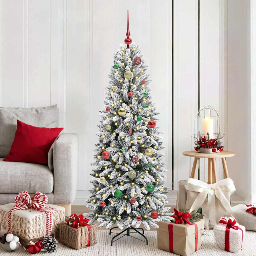 Albero di Natale artificiale Bianco 63 x 63 x 150 cm