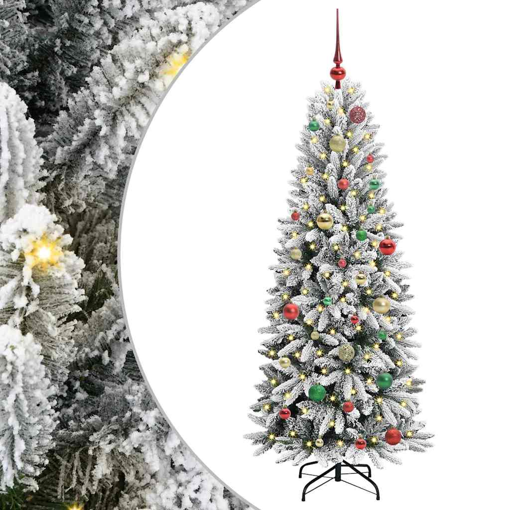 Albero di Natale artificiale Bianco 63 x 63 x 150 cm