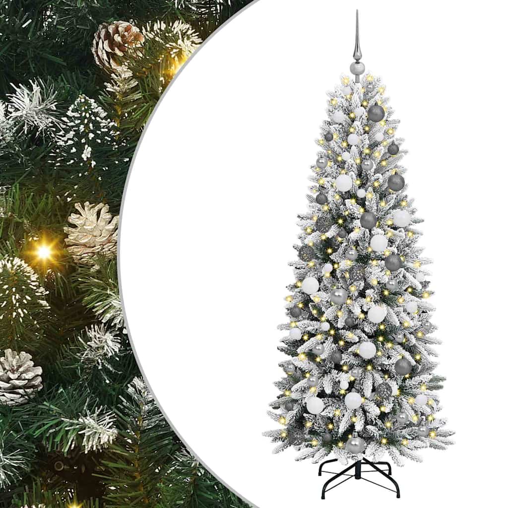 Albero di Natale artificiale Bianco 73 x 73 x 180 cm