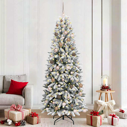 Albero di Natale artificiale Bianco 78 x 78 x 210 cm