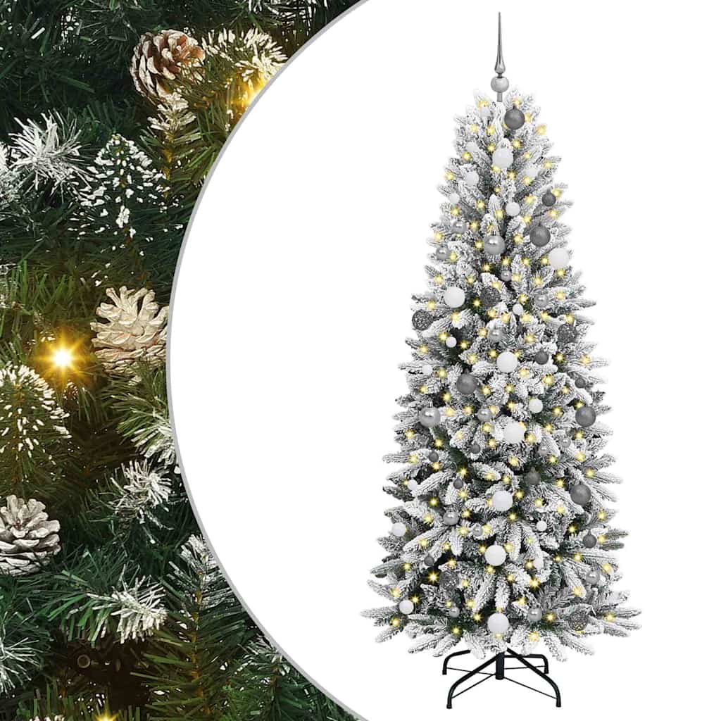 Albero di Natale artificiale Bianco 78 x 78 x 210 cm