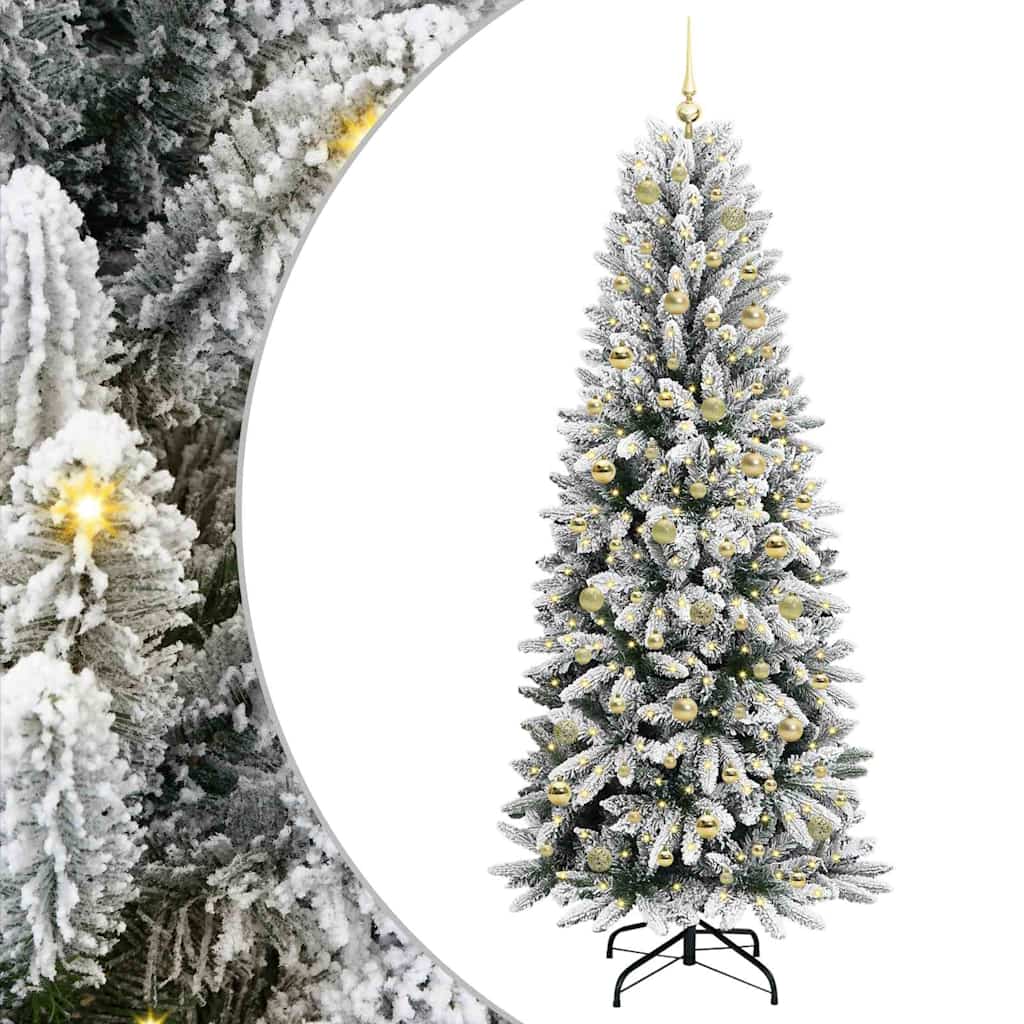 Albero di Natale artificiale Bianco 78 x 78 x 210 cm