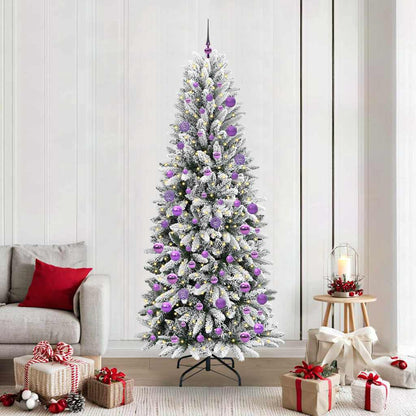 Albero di Natale artificiale Bianco 78 x 78 x 210 cm