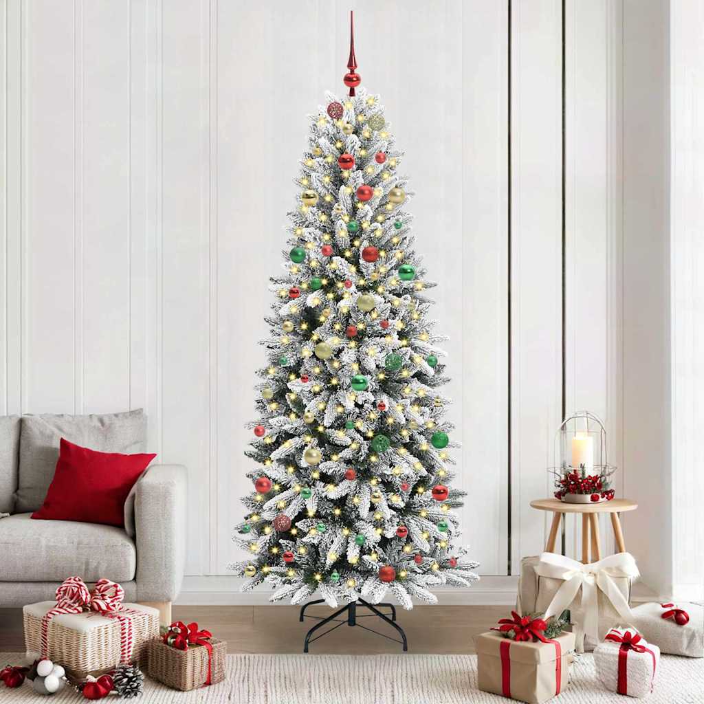 Albero di Natale artificiale Bianco 78 x 78 x 210 cm