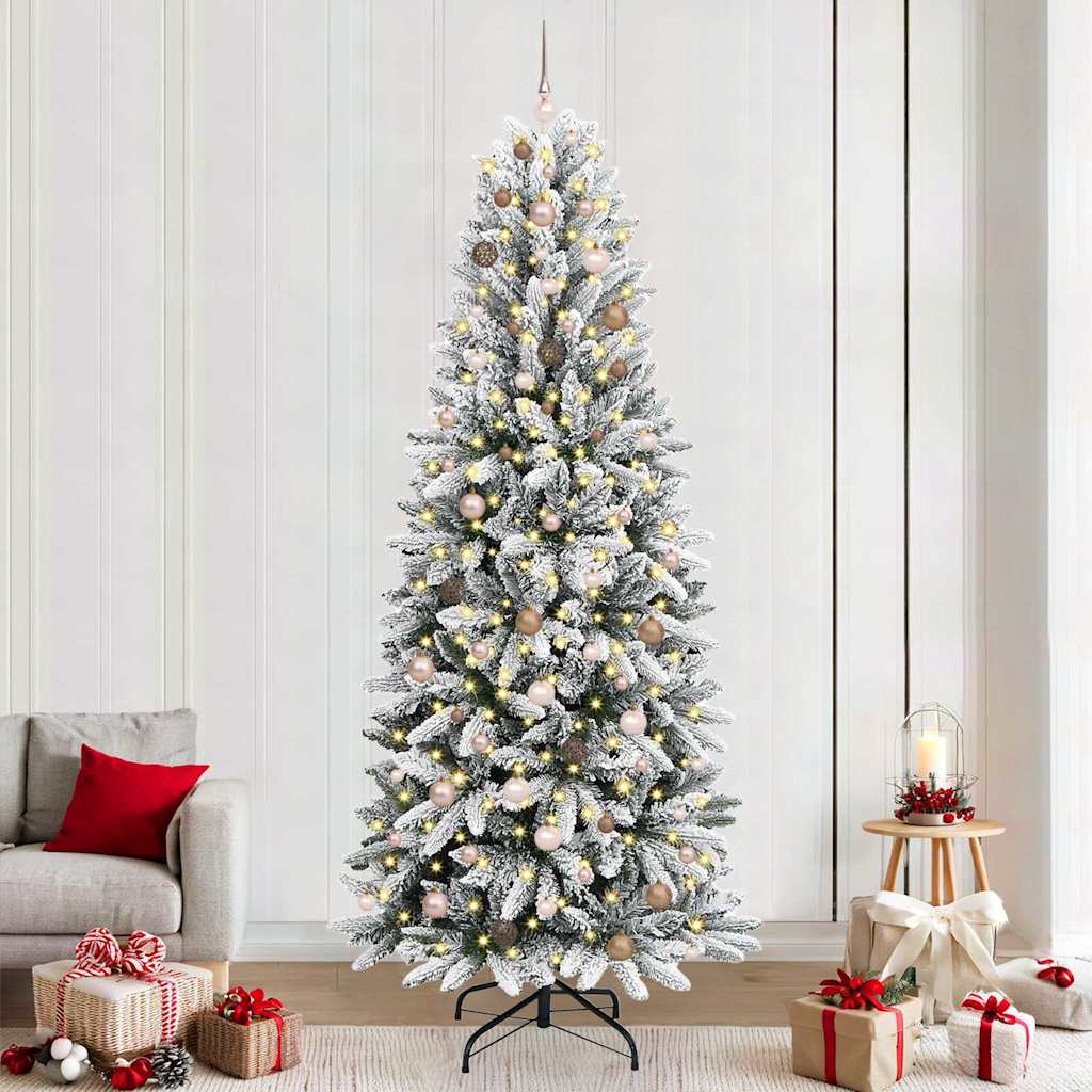 Albero di Natale artificiale Bianco 93 x 93 x 240 cm