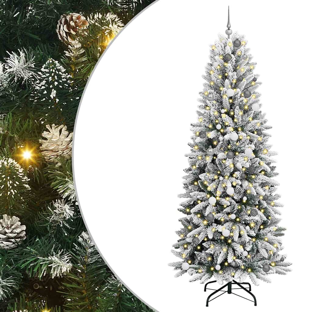 Albero di Natale artificiale Bianco 93 x 93 x 240 cm