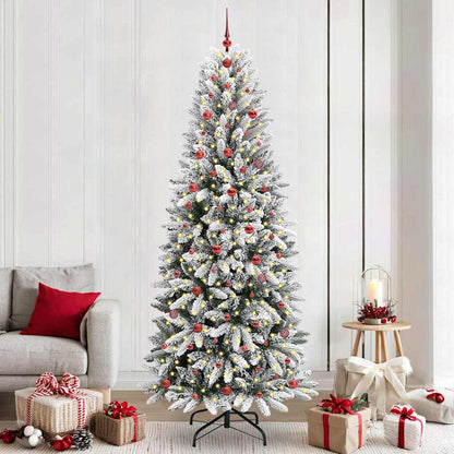 Albero di Natale artificiale Bianco 93 x 93 x 240 cm