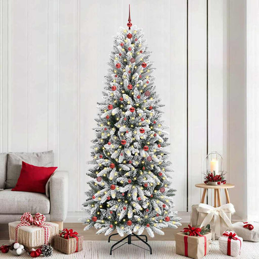 Albero di Natale artificiale Bianco 93 x 93 x 240 cm