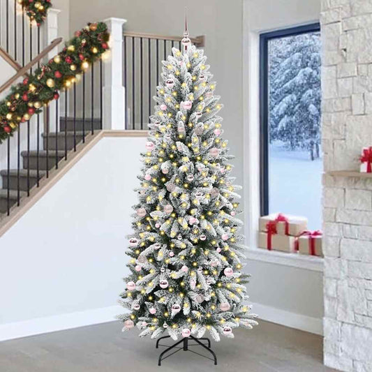 Albero di Natale artificiale Bianco 93 x 93 x 240 cm