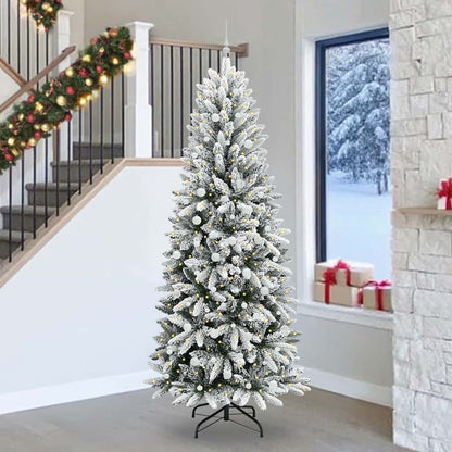 Albero di Natale artificiale Bianco 93 x 93 x 240 cm