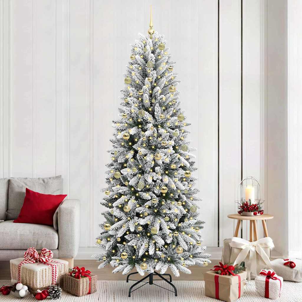 Albero di Natale artificiale Bianco 93 x 93 x 240 cm